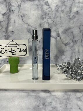 Calvin Klein Defy EDT,Fresh Woody Citrus Bergamot-Travel 10ml,0.33oz-BOXED-NEW